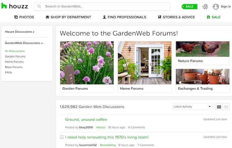 houzz forum